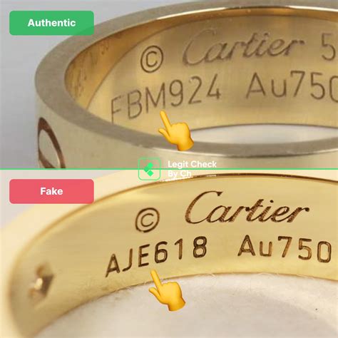 cartier ring serial numbers.